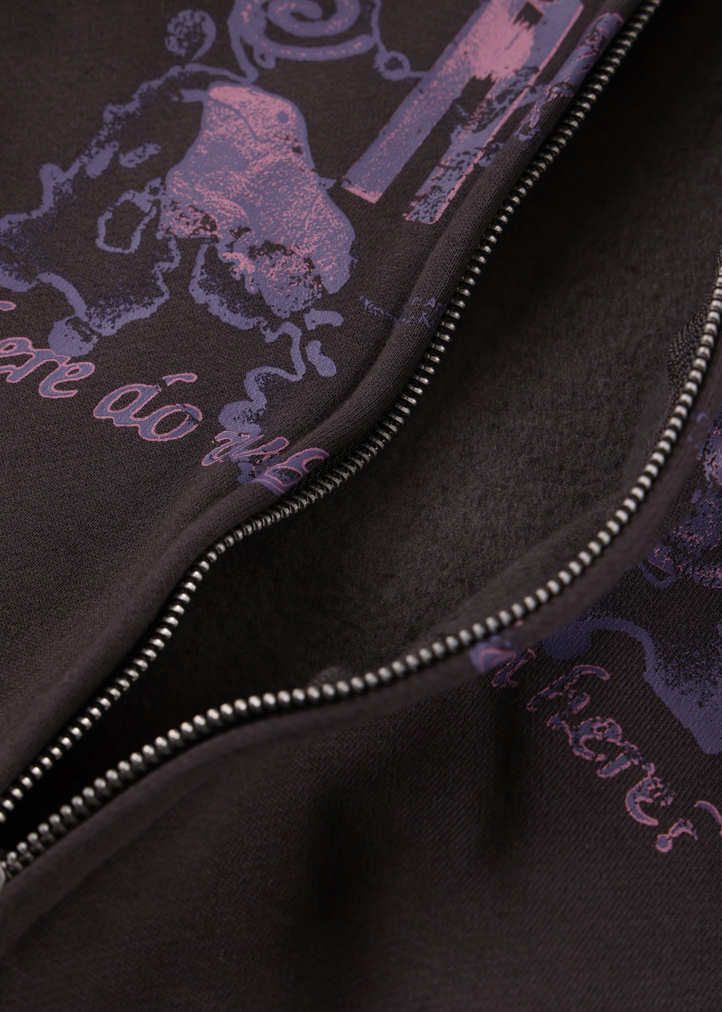 BOARDER FZ HOOD : PIGMENT BLACK