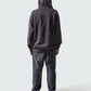 BOARDER FZ HOOD : PIGMENT BLACK