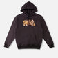 BIG DROP HOOD : OFF BLACK