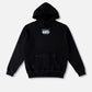 WORLD CONNECTION HOOD : BLACK