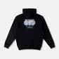 WORLD CONNECTION HOOD : BLACK