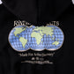 WORLD CONNECTION HOOD : BLACK