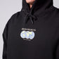 WORLD CONNECTION HOOD : BLACK