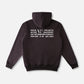 EXPANSE HOOD : OFF BLACK