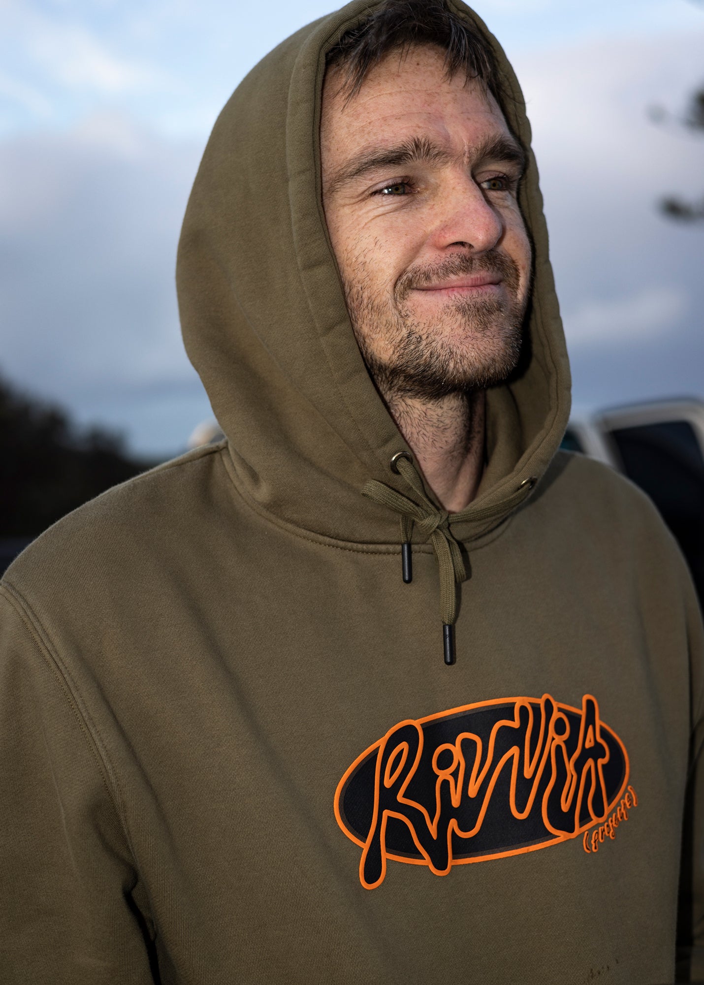 OVAL GRAF HOOD : ARMY