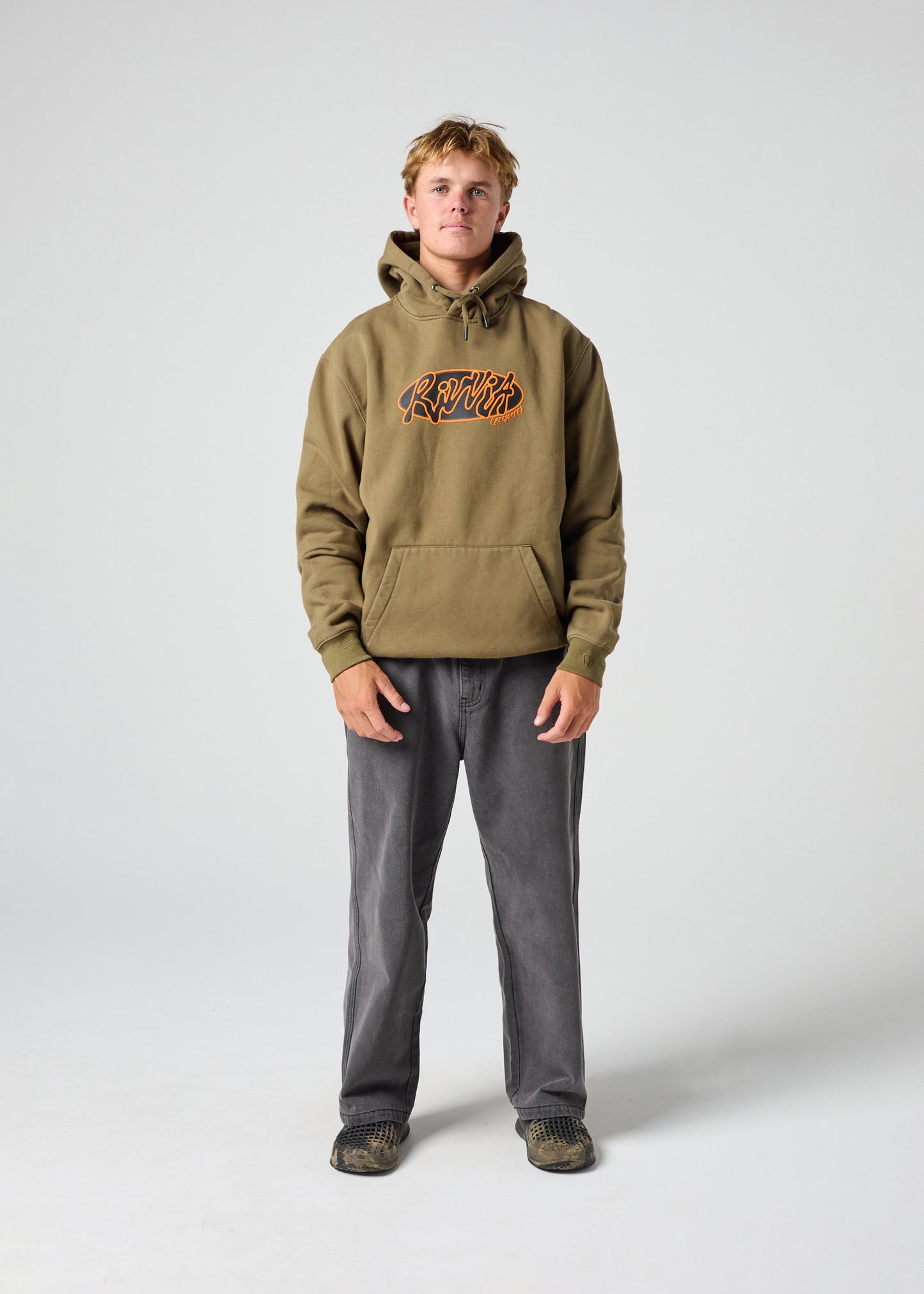 OVAL GRAF HOOD : ARMY