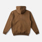 BOX LOGO HOOD : BROWN