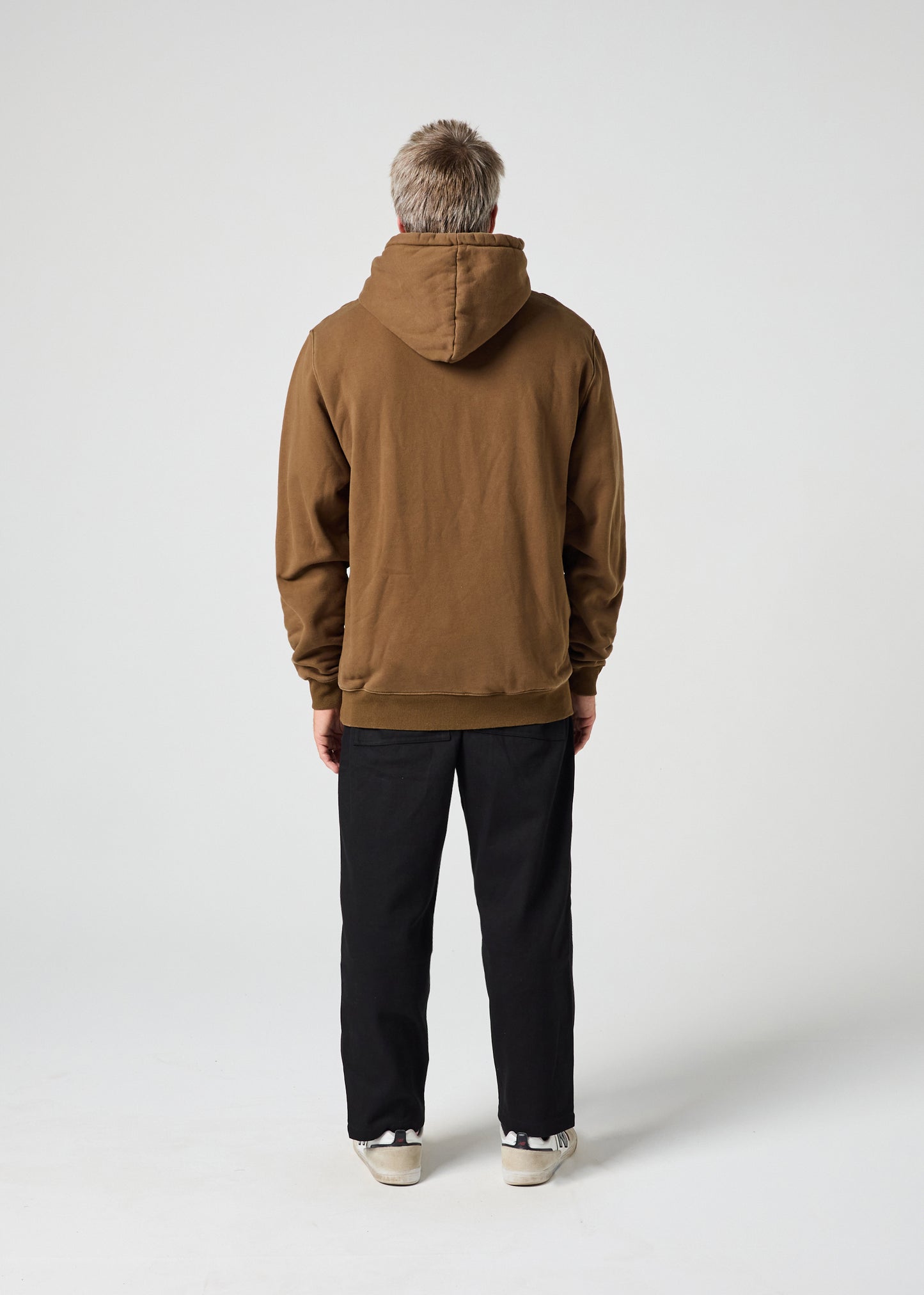 BOX LOGO HOOD : BROWN
