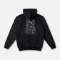 SCORECARD HEAVY WEIGHT FZ HOOD : WASHED BLACK