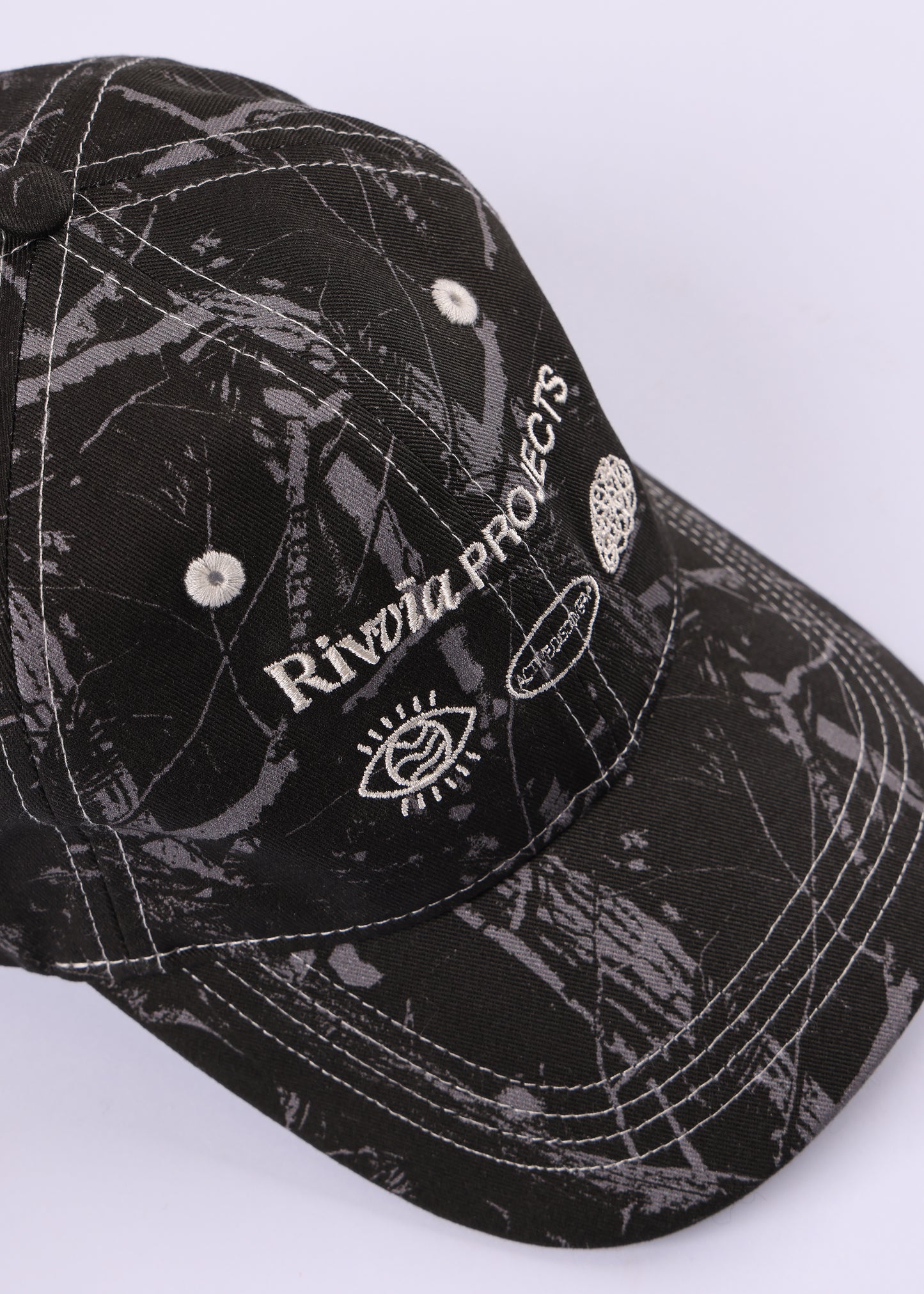 PROJECTS DAD CAP : BLACK CAMO