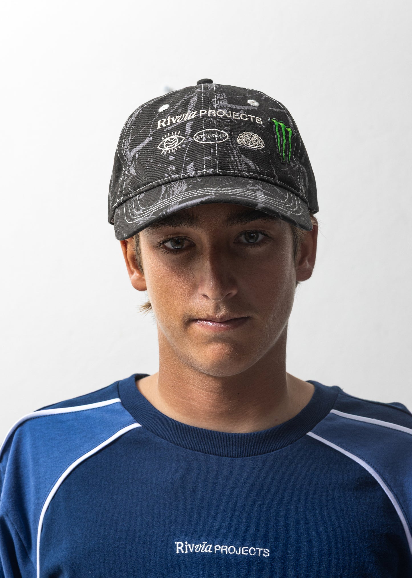 PROJECTS DAD CAP : BLACK CAMO