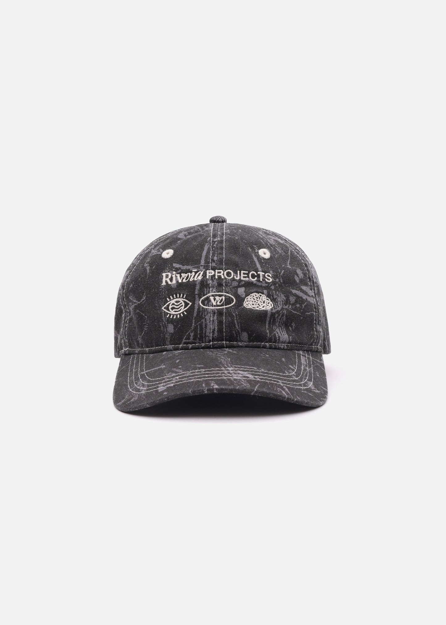 PROJECTS DAD CAP : BLACK CAMO