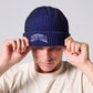 CLASS BEANIE : BLACK BLUE