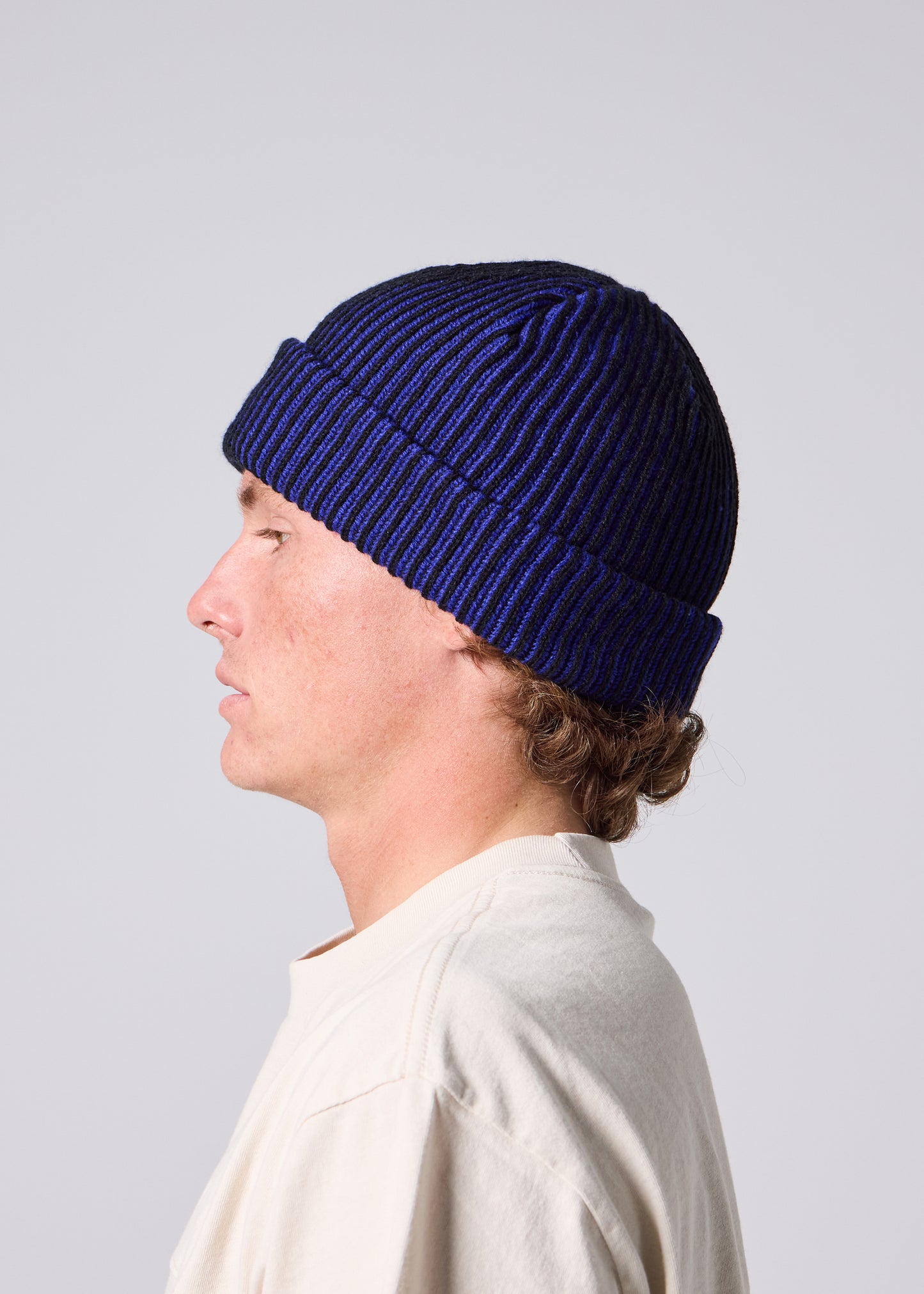 CLASS BEANIE : BLACK BLUE