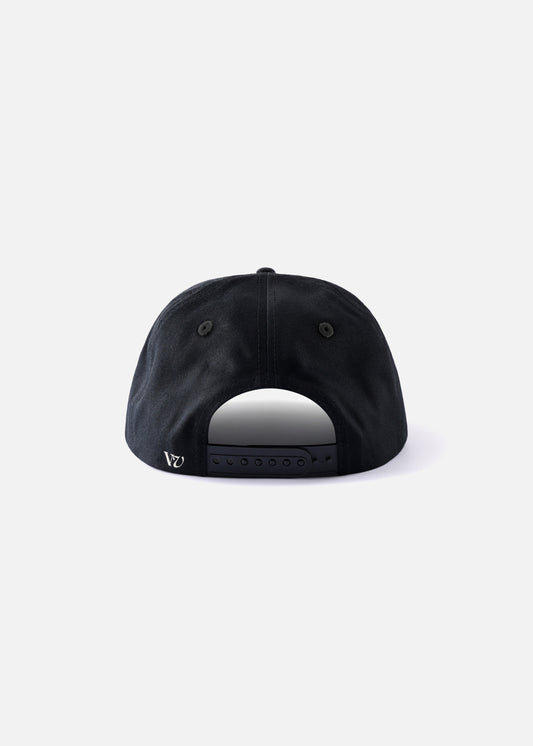 WORLD CONNECTION CAP : BLACK