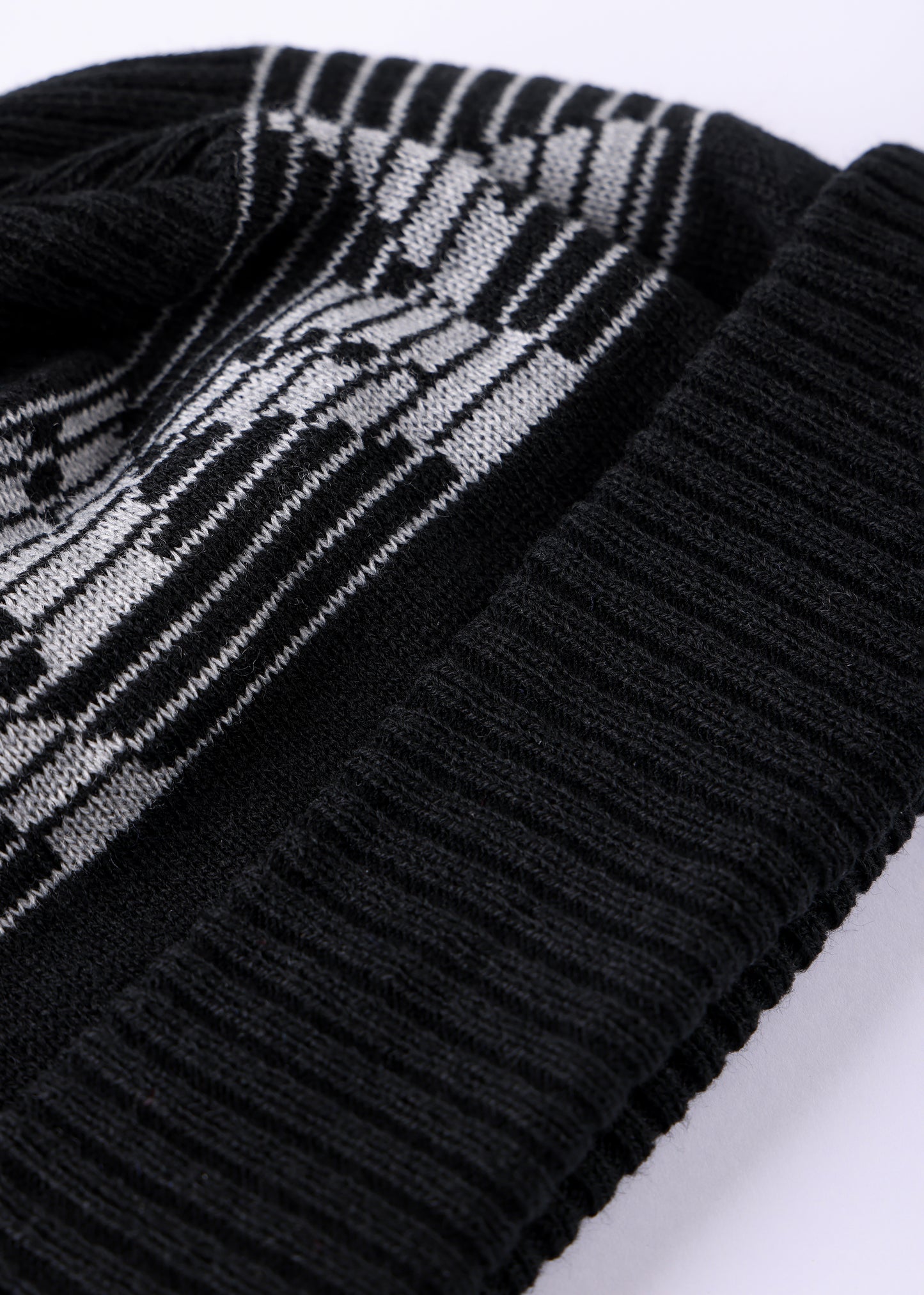 GRILL BEANIE : BLACK