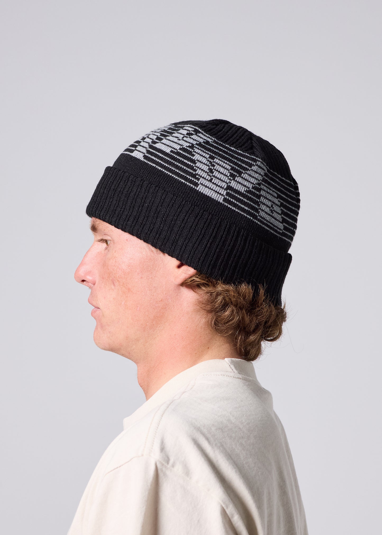 GRILL BEANIE : BLACK