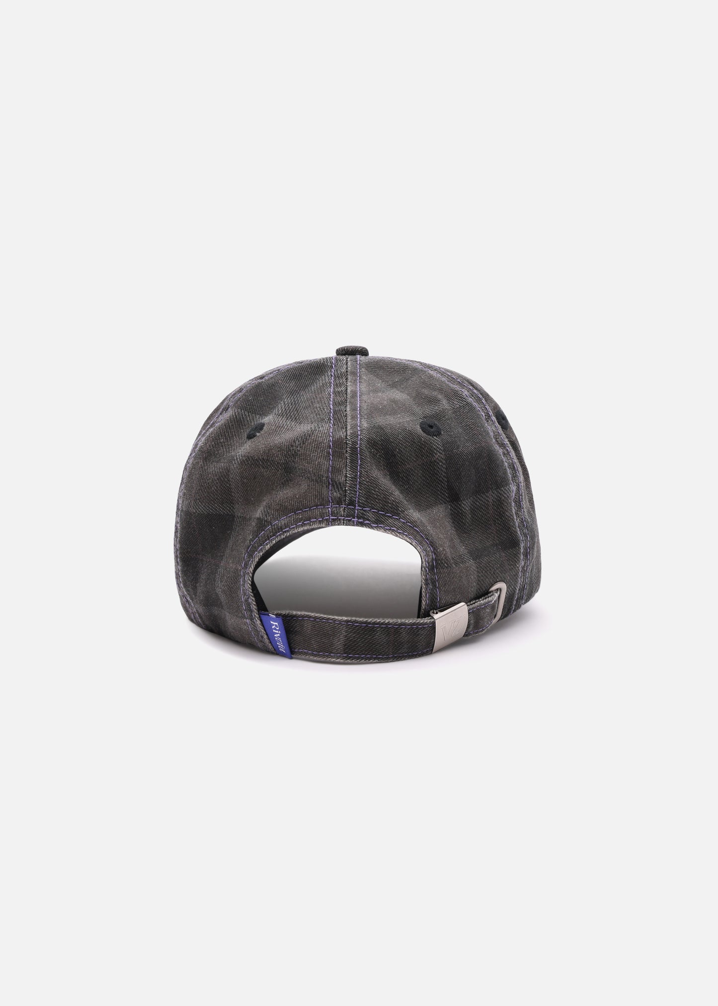 GRAF CHECK CAP : BROWN BLACK PLAID