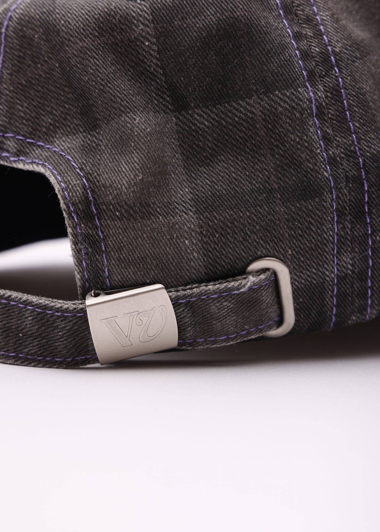 GRAF CHECK CAP : BROWN BLACK PLAID