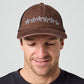 STARS TRUCKER CAP : BROWN BLUE