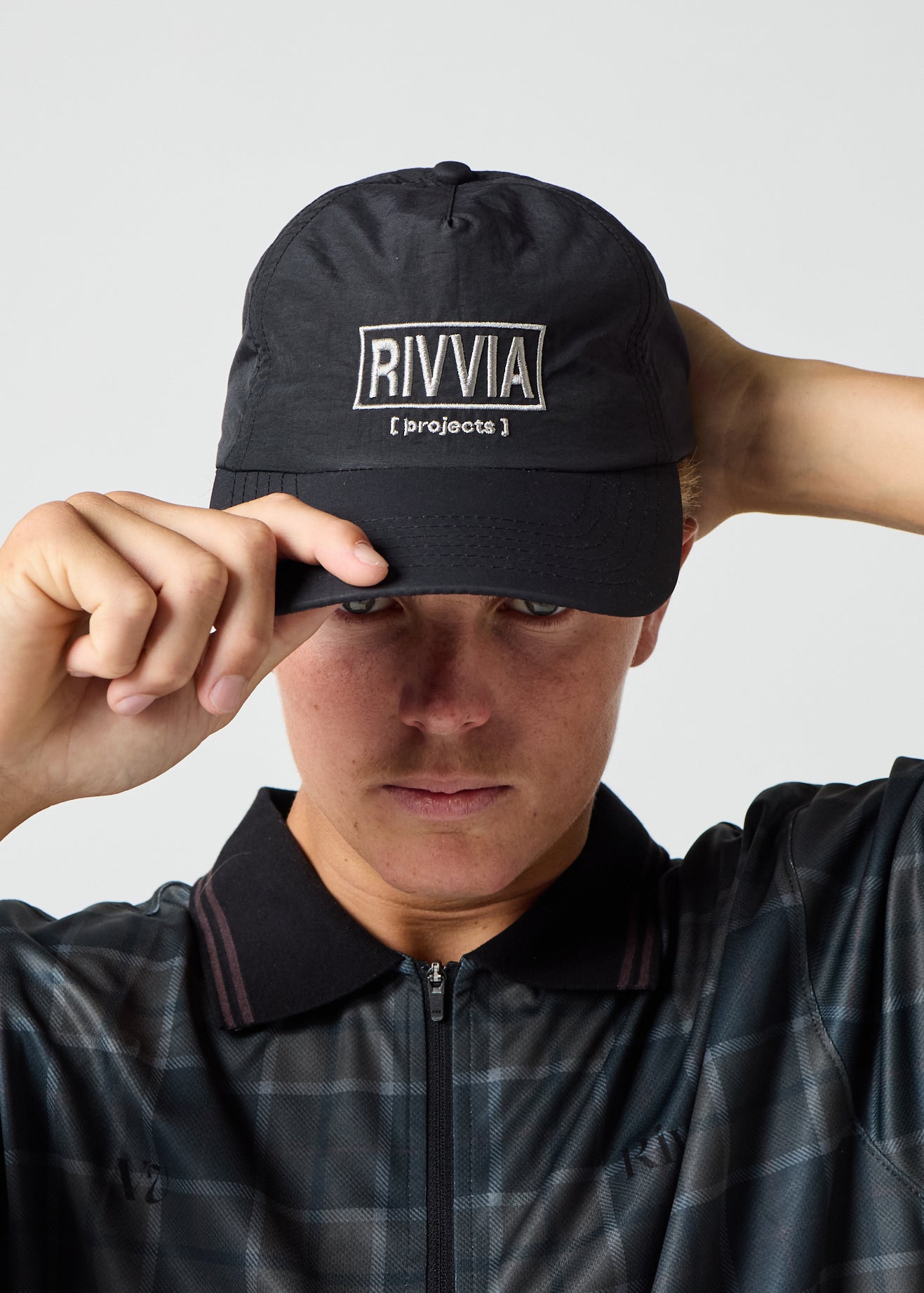 BOX LOGO CAP : BLACK