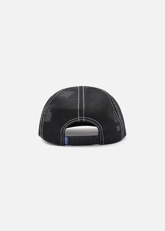 PACK TRUCKER CAP : ARMY BLACK