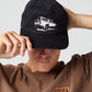 4WD CAP : WASHED BLACK