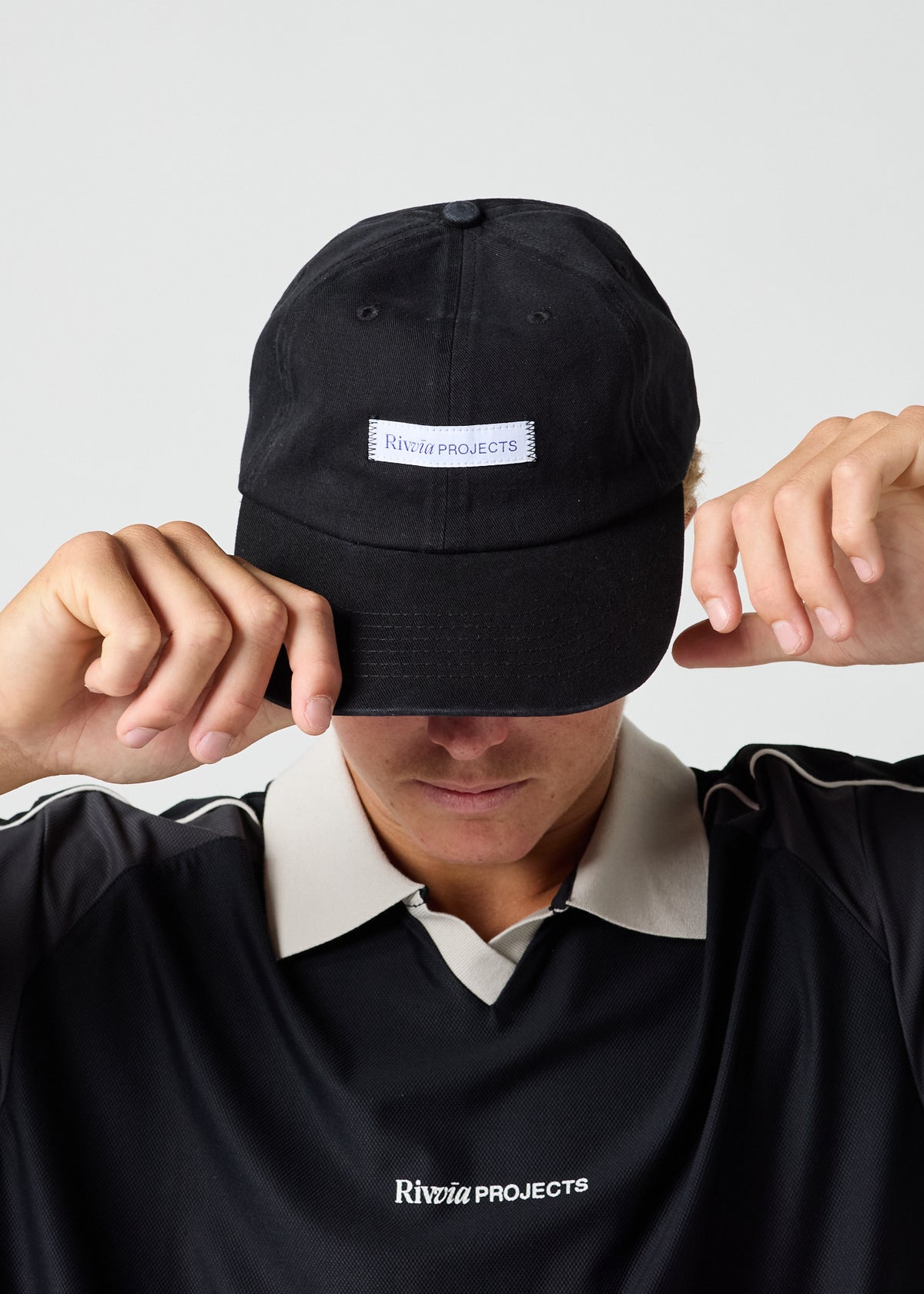 DAILY CAP : WASHED BLACK