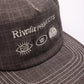 PROJECTS HOUNDSTOOTH CAP : BROWN HOUNDSTOOTH
