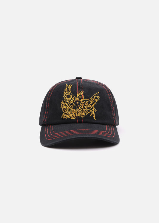 BLACK COCKATOO CAP : BLACK