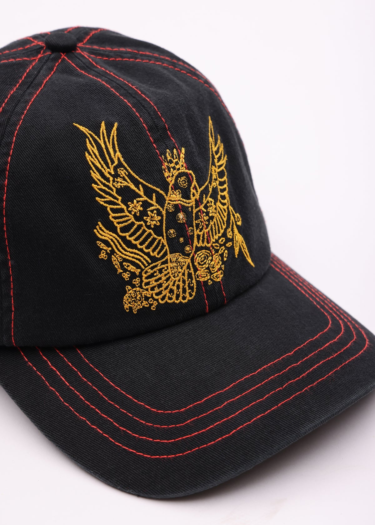 BLACK COCKATOO CAP : BLACK