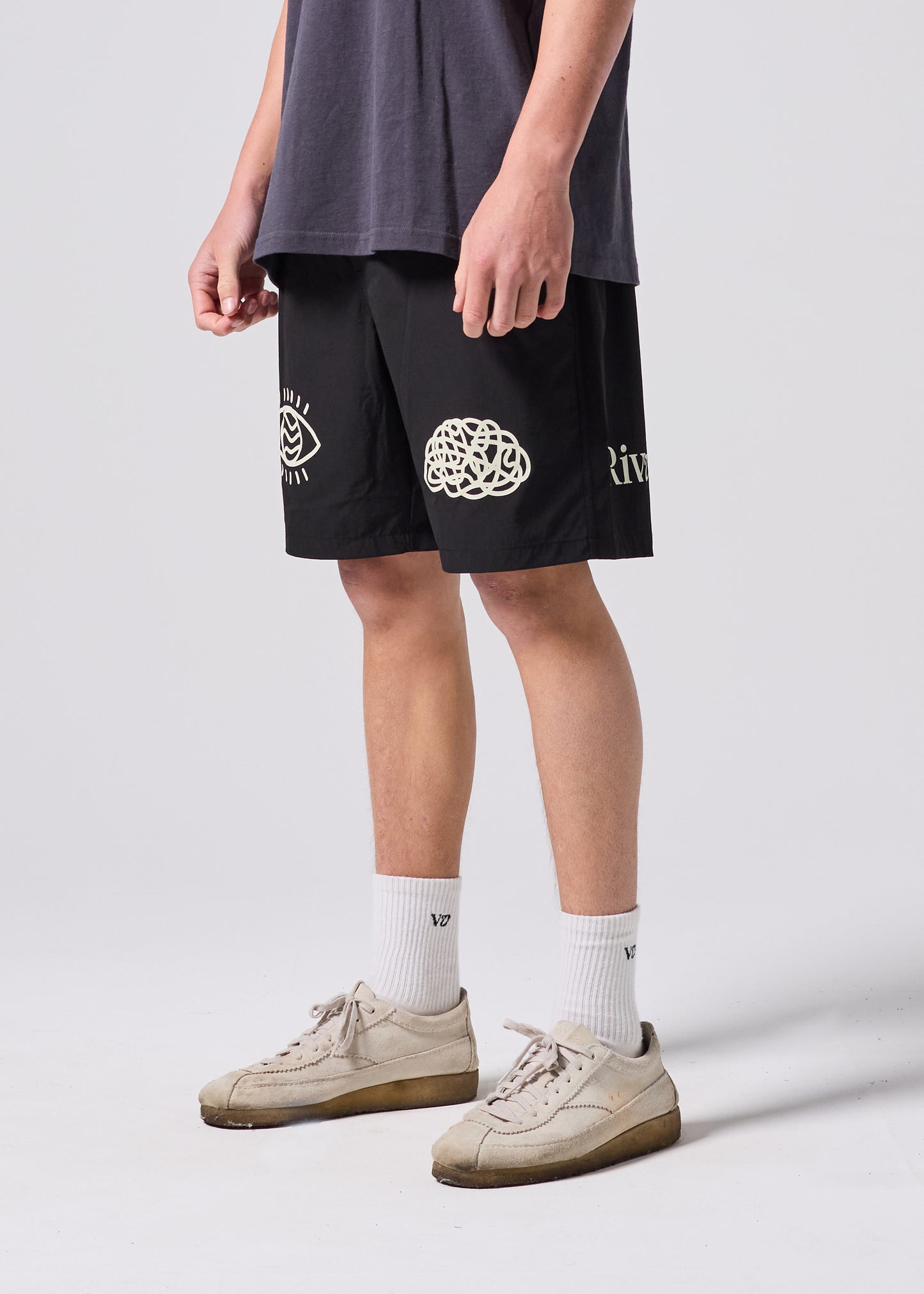 DAILY RIDE SHORT : BLACK BRAIN