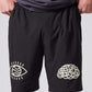 DAILY RIDE SHORT : BLACK BRAIN