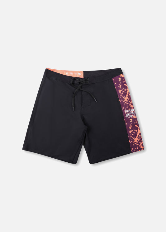 STEREO 19" DECORATIVE TRUNK : BLACK ORANGE