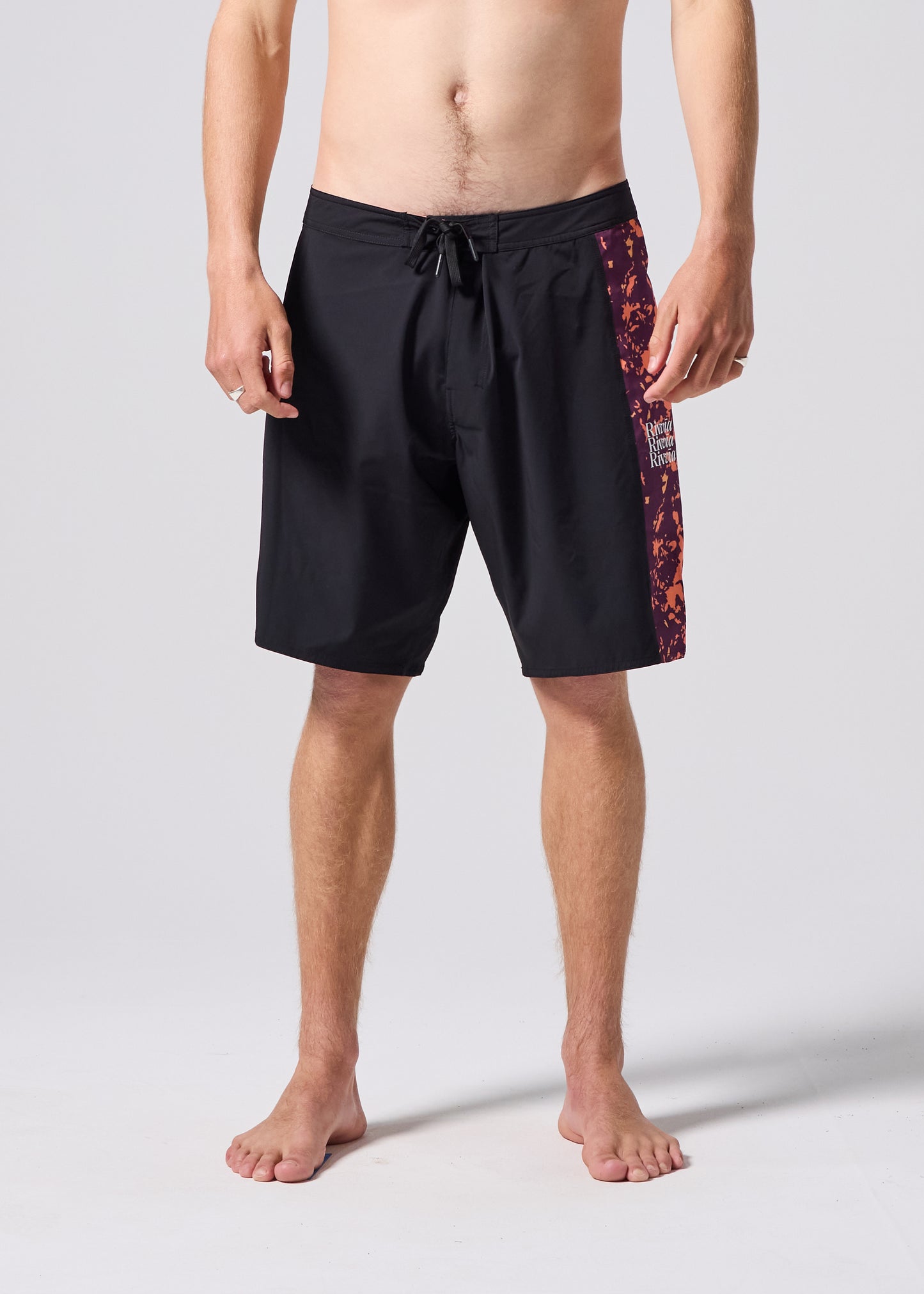 STEREO 19" DECORATIVE TRUNK : BLACK ORANGE