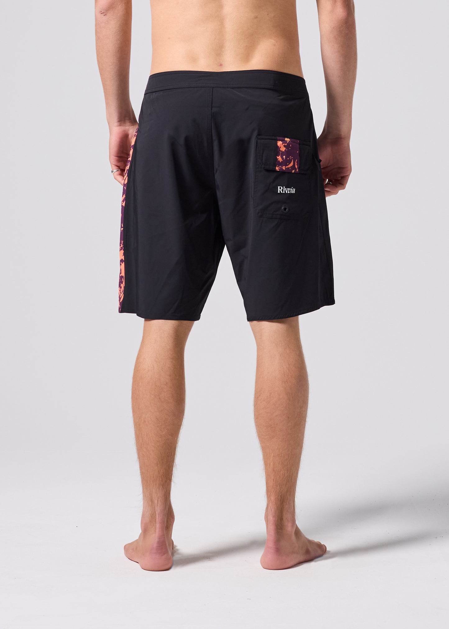 STEREO 19" DECORATIVE TRUNK : BLACK ORANGE