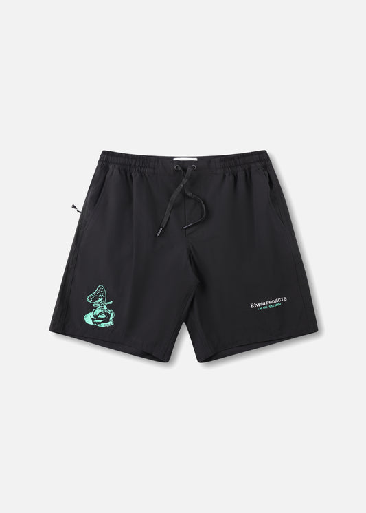 DAILY RIDE NUTURE SHORT : BLACK