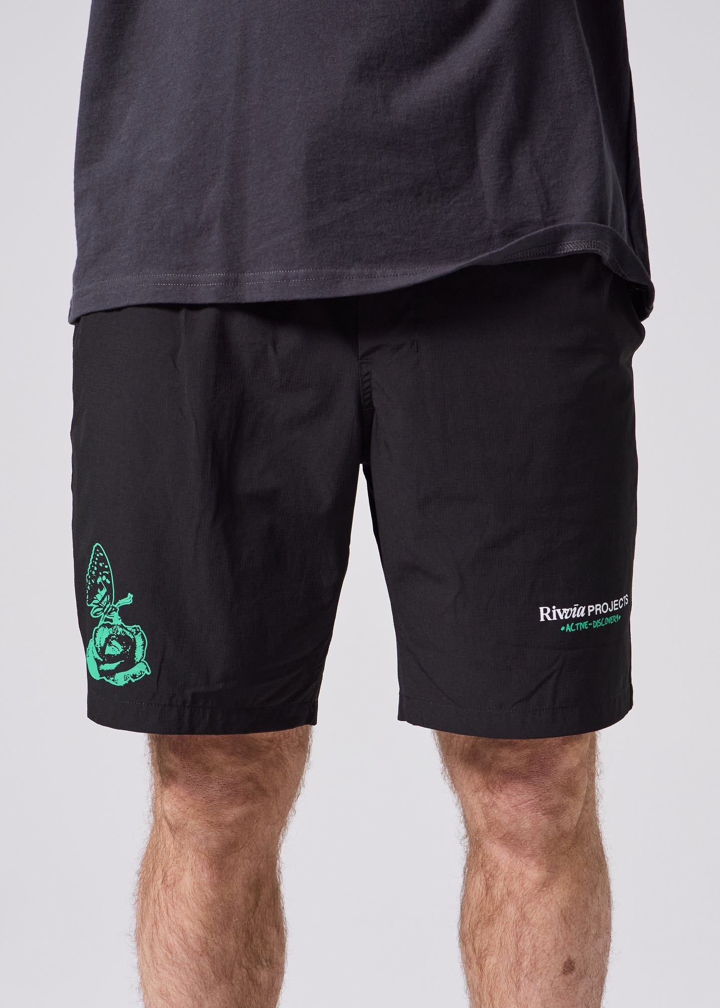 DAILY RIDE NUTURE SHORT : BLACK