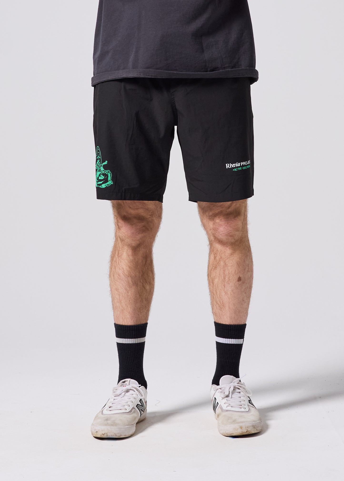 DAILY RIDE NUTURE SHORT : BLACK