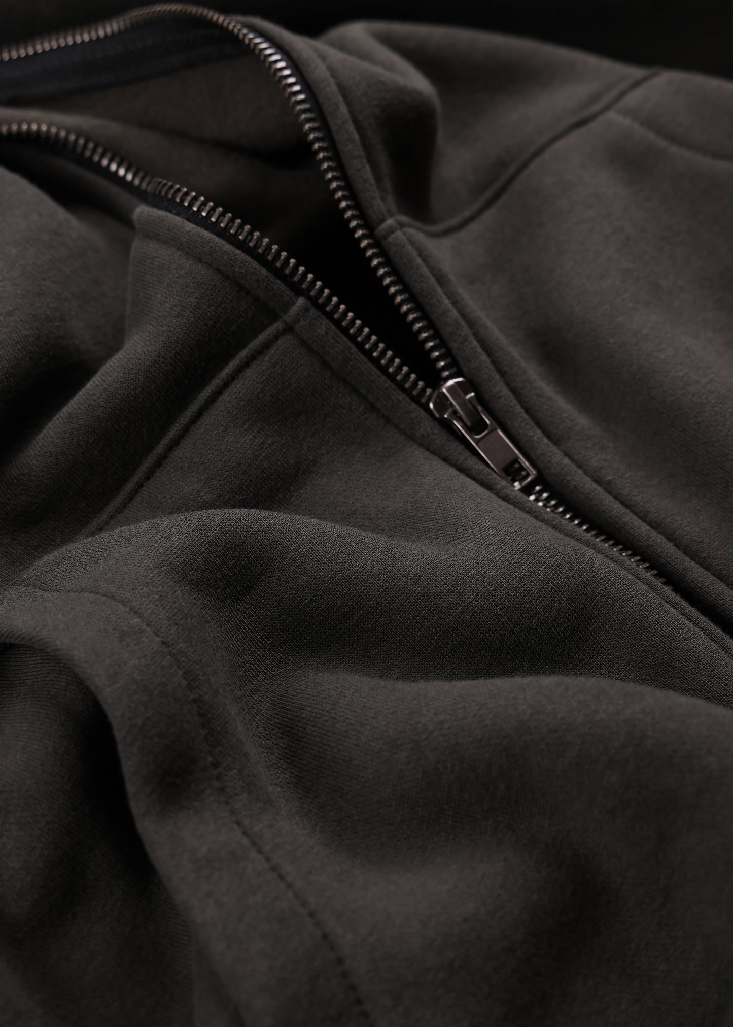 WORLD SPLAT FZ HOOD : PIGMENT BLACK