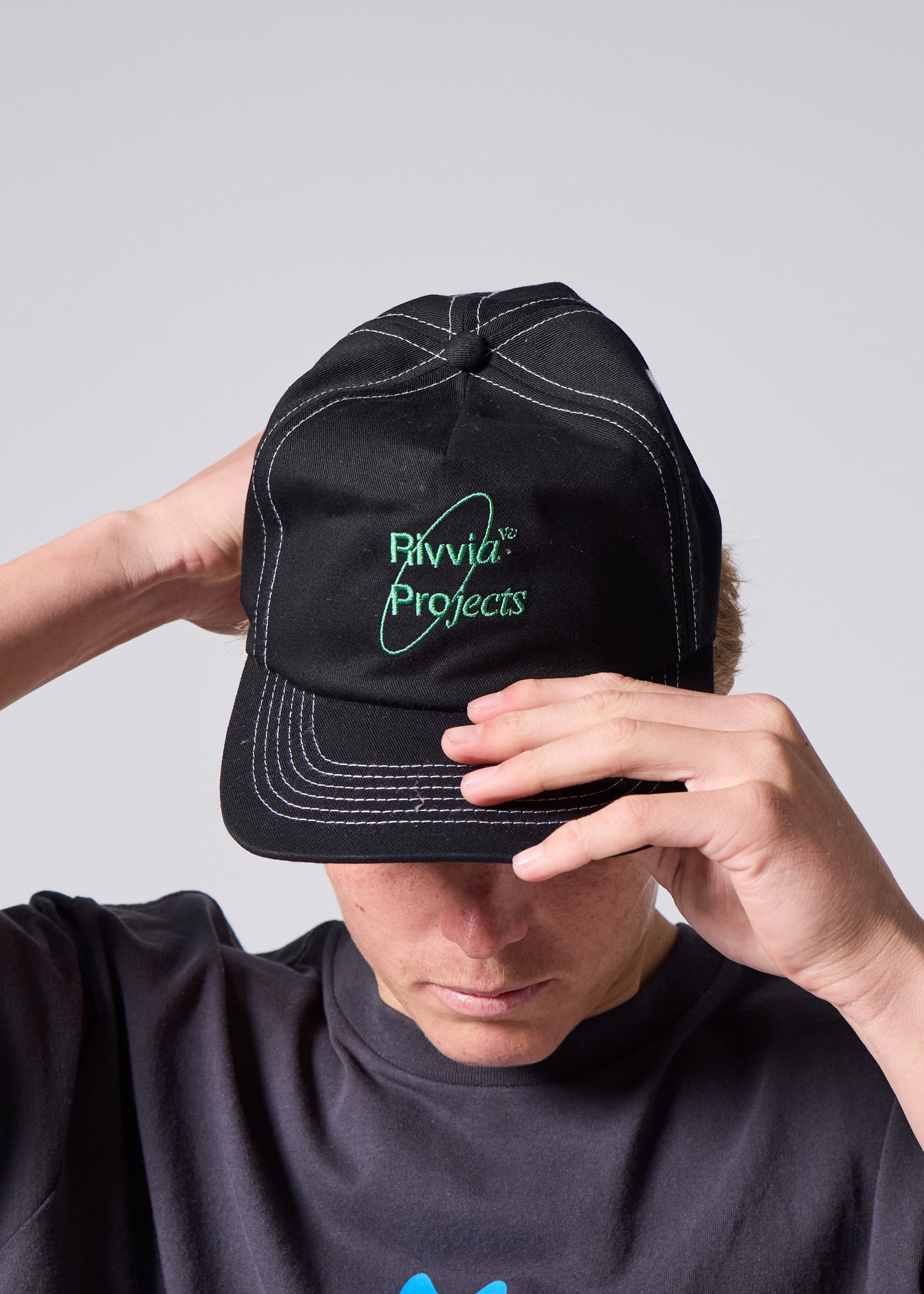 SCI-FI CAP : PIGMENT BLACK