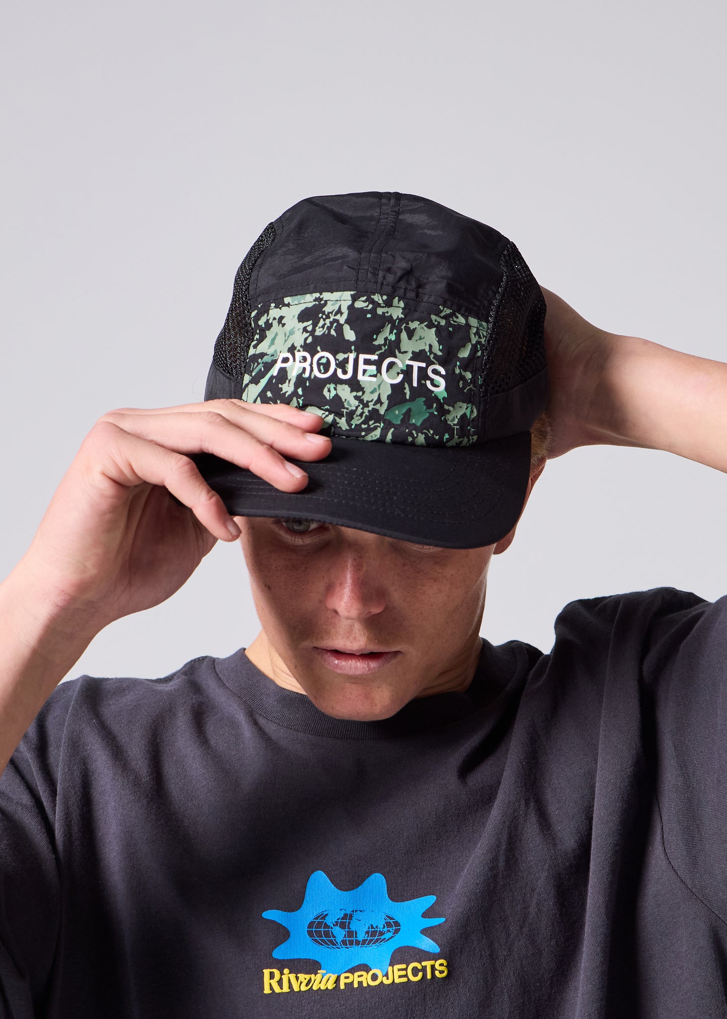 RPL DECORATIVE RUNNING CAP : BLACK