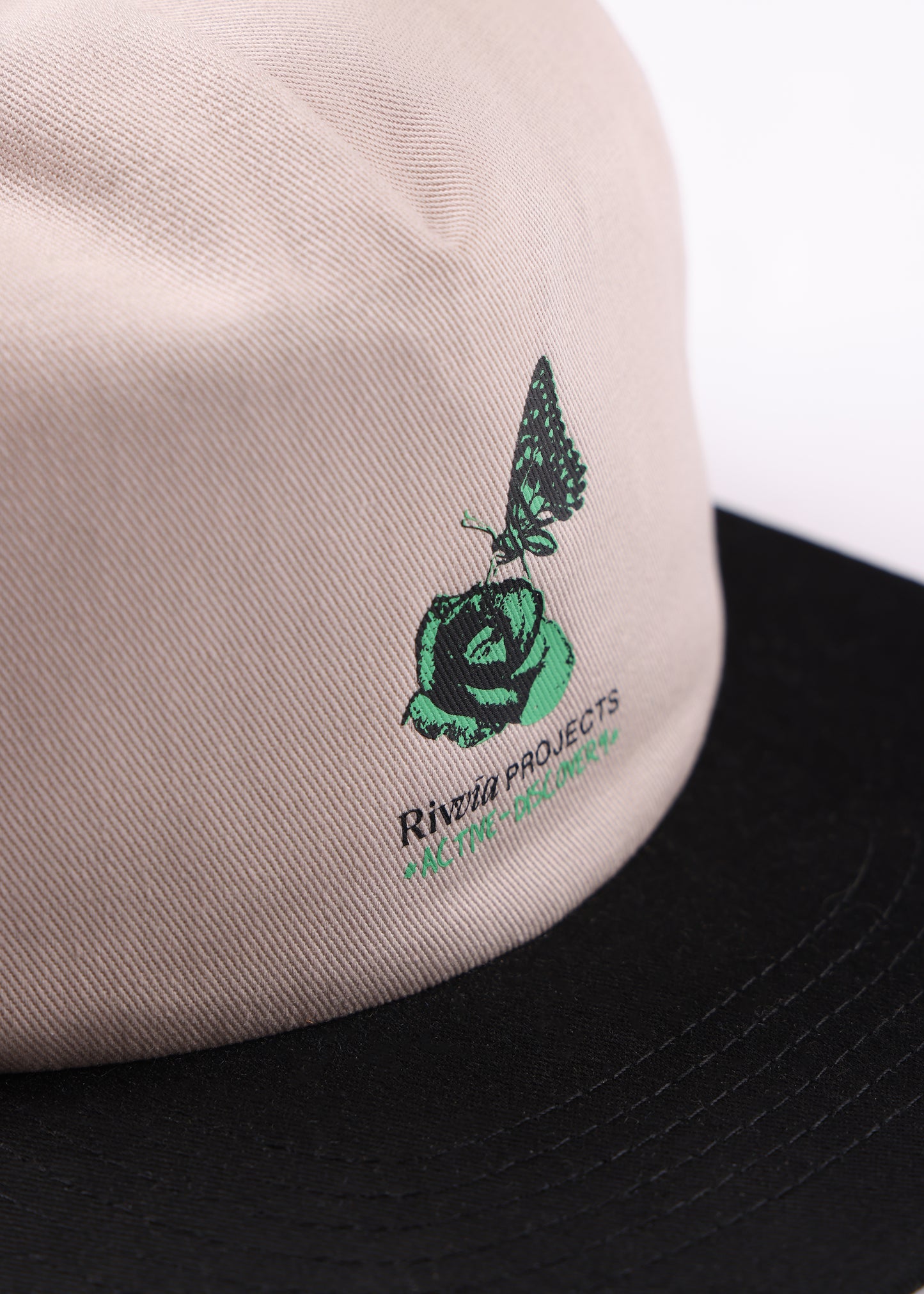 NUTURE CAP : BONE BLACK