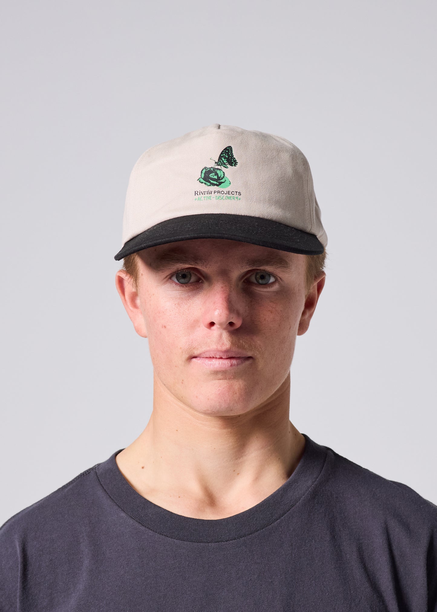 NUTURE CAP : BONE BLACK