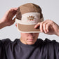 WORLD SPLAT RUNNING CAP : BROWN BONE