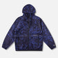 DECORATIVE SPRAY JACKET : BLUE BLACK