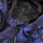 DECORATIVE SPRAY JACKET : BLUE BLACK
