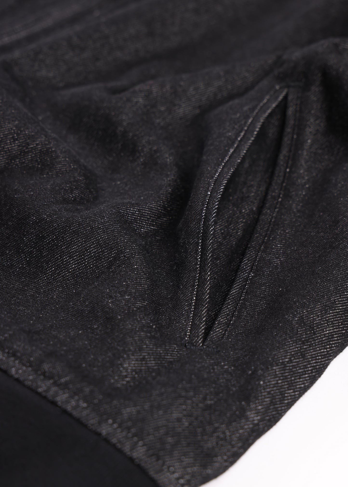 CLUB DENIM JACKET : BLACK