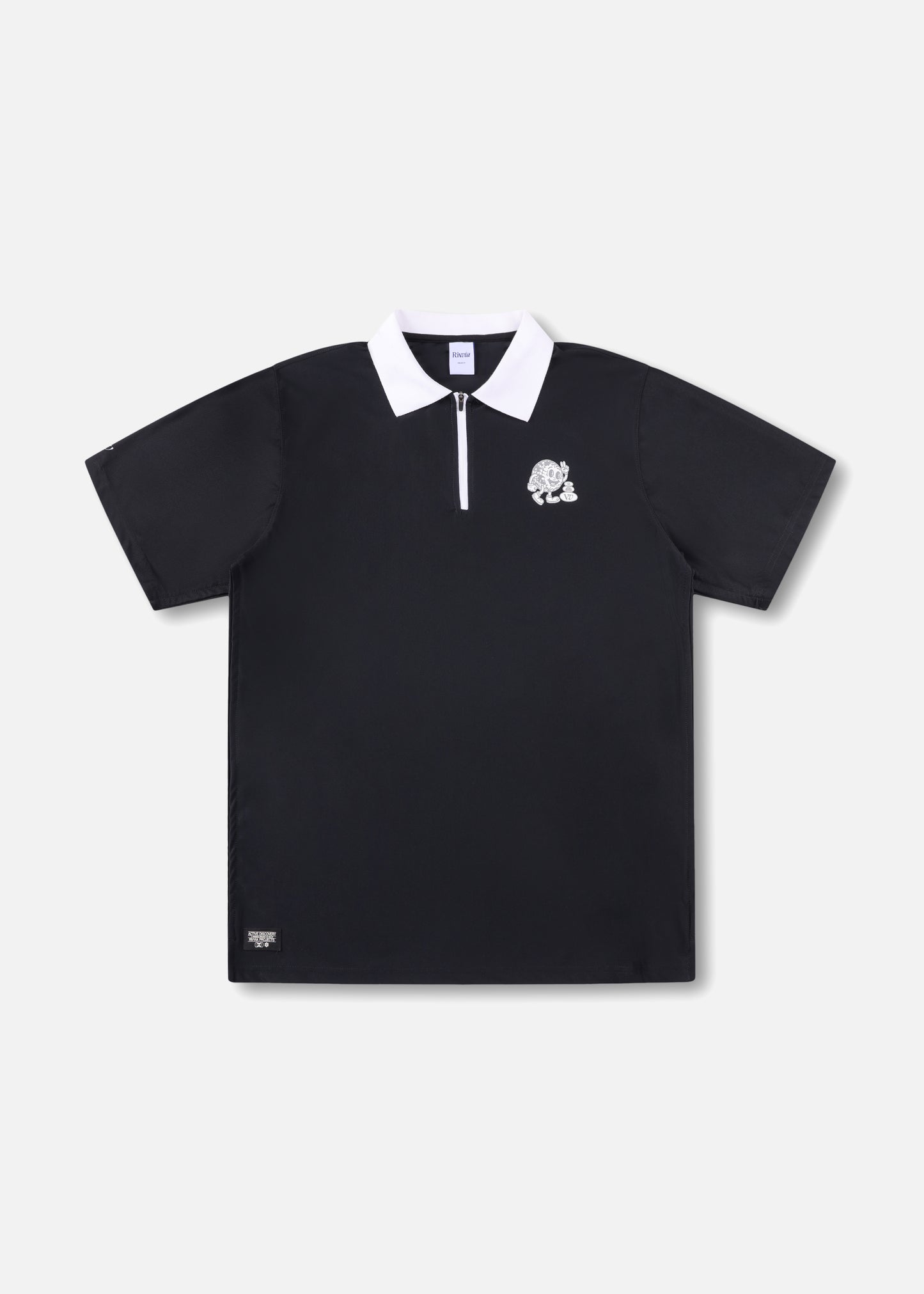 HAPPY GLOBE POLO : BLACK