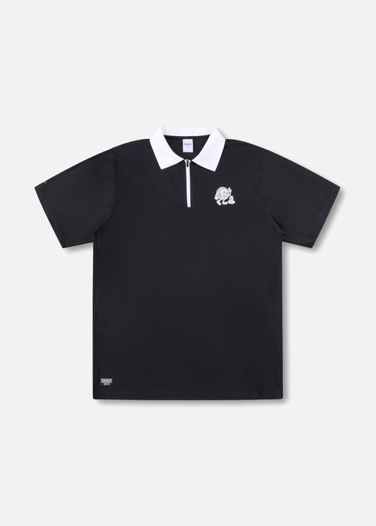 HAPPY GLOBE POLO : BLACK